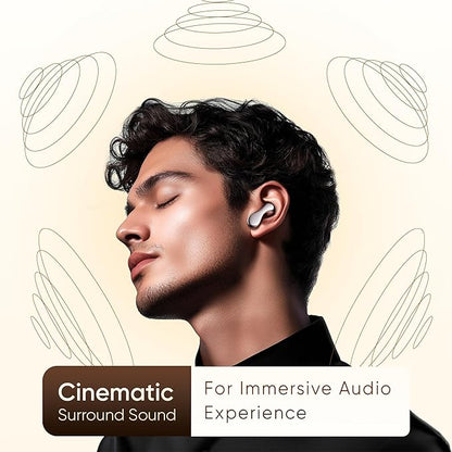 Mivi SuperPods Immersio , AI ENC, Bluetooth TWS, BT v5.4 Earbuds - Rajputtrade
