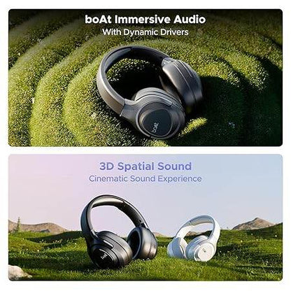 boAt Nirvana Eutopia Bluetooth Headphones with Head Tracking Function, Spatial Audio,20 HRS Playtime (Android & iOS Compatible) - Rajputtrade