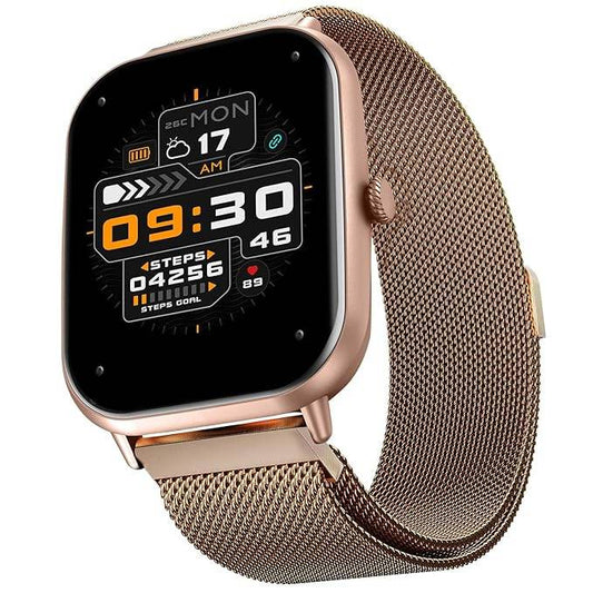 Fire-Boltt Ninja Call Pro Max Smart Watch 2.01 inch Display, Bluetooth Calling (Gold) - Rajputtrade