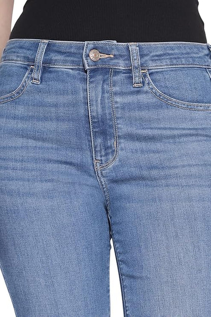 Women's Slim Jeans, Blue (Size 33) - Rajputtrade