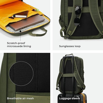 MOKOBARA The Kaleido Backpack, Water-Resistant 15.6" Laptop Bag with Luggage Sleeve for Work, Travel, and Daily Use - Suitable for Men and Women - Rajputtrade