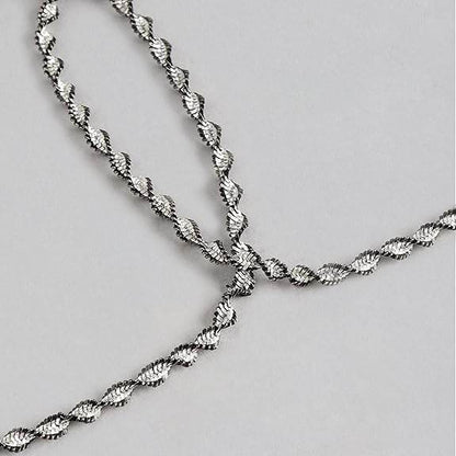 925 Sterling Silver Classy Anklet Pair for Women | Gift for Women & Girls | - Rajputtrade