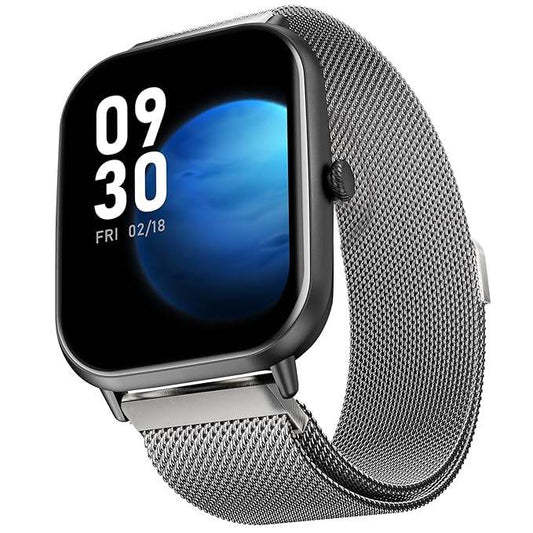 Fire-Boltt Ninja Call Pro Max Smart Watch 2.01 inch Display, Bluetooth Calling (Silver) - Rajputtrade