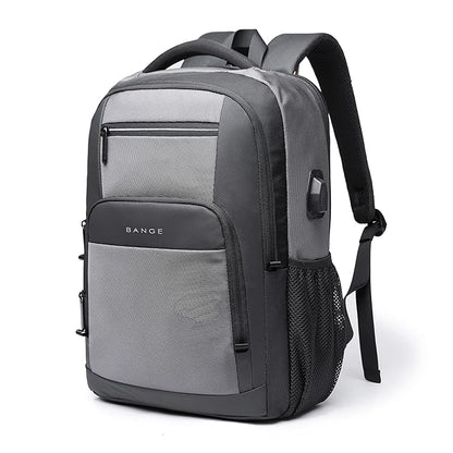 Red Lemon Swiss Cut Design 15.6" Laptop Backpack for Men and Women, Stylish 26L Capacity, USB Charging Port, Anti-Theft Pocket & Accessories Organizer - Rajputtrade