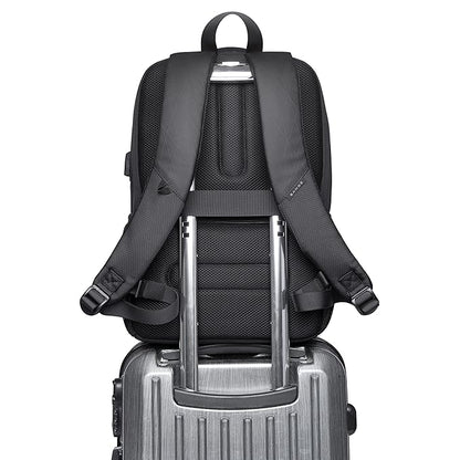 Red Lemon Swiss Cut Design 15.6" Laptop Backpack for Men and Women, Stylish 26L Capacity, USB Charging Port, Anti-Theft Pocket & Accessories Organizer - Rajputtrade