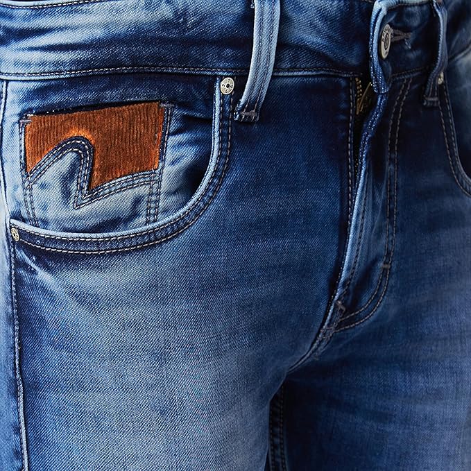 Spykar Low Rise Skinny Fit Blue Jeans for Men(Size 38) - Rajputtrade