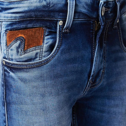 Spykar Low Rise Skinny Fit Blue Jeans for Men(Size 38) - Rajputtrade