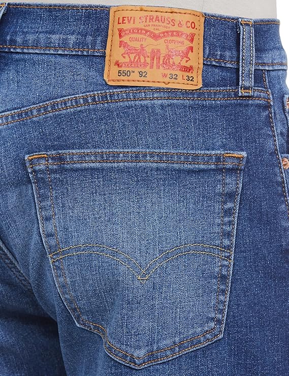 Levi's Men's Relaxed Fit Mid Rise Jeans - Rajputtrade