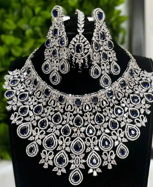 Fashion Latest Choker Design Antique Kundan Traditional Necklace Jewellery Set for Women - Rajputtrade