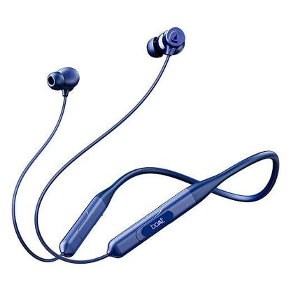 boAt Rockerz 255 ANC, 100h Battery ,Spatial Audio, ANC(~32dB) Neckbands (Marine Blue) - Rajputtrade