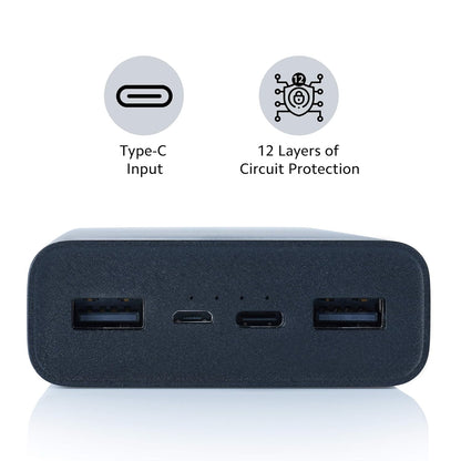 MI Power Bank 3i 20000mAh Lithium Polymer 18W Fast Power Delivery Micro USB| - Rajputtrade