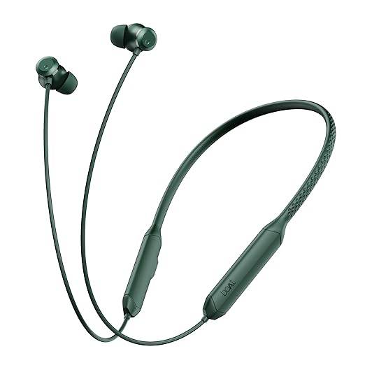boAt Rockerz 255 Z Plus BT v5.3, Bluetooth Neckband,(Pine Green) - Rajputtrade