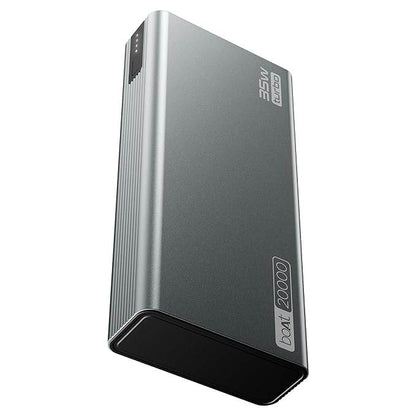 boAt PB435 Turbo 35W Power Bank with 20000mAh (Stone Grey) - Rajputtrade